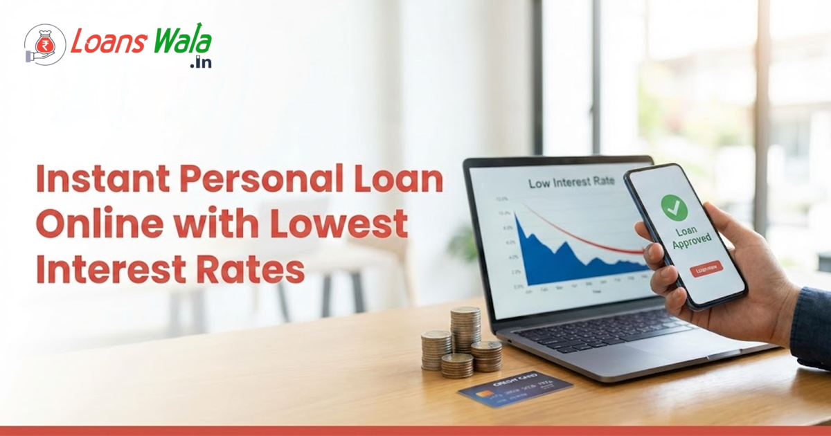 Instant Personal Loan Online with Lowest Interest Rates